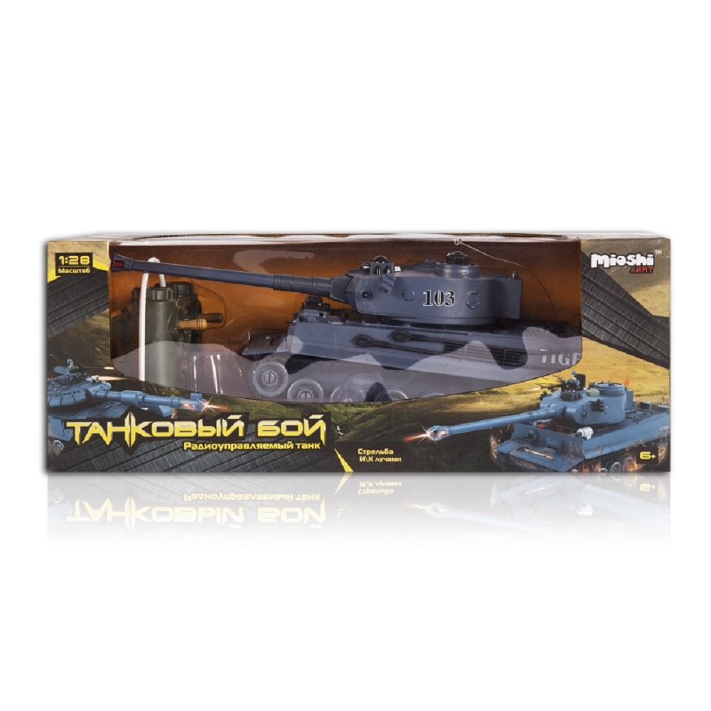 Танк РУ Mioshi Тигр 1:28 - фото 3