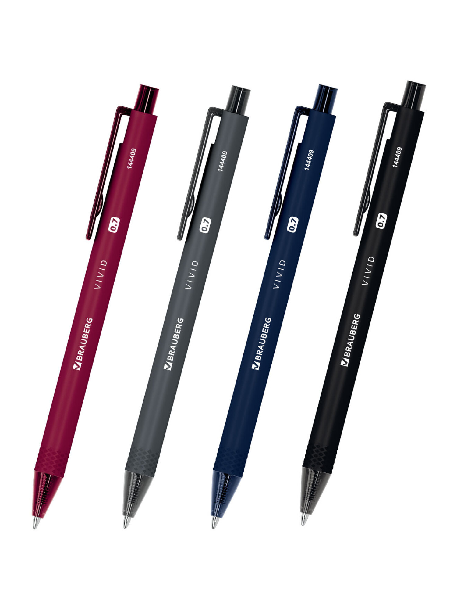 Ручка шариковая Brauberg 4 шт. - фото 3