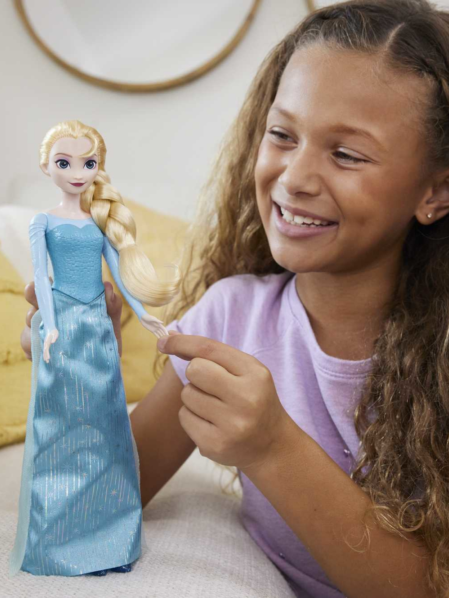 Кукла модельная Disney Frozen HLW47 Эльза Холодное сердце высота 29 см HLW47/HLW46 - фото 4