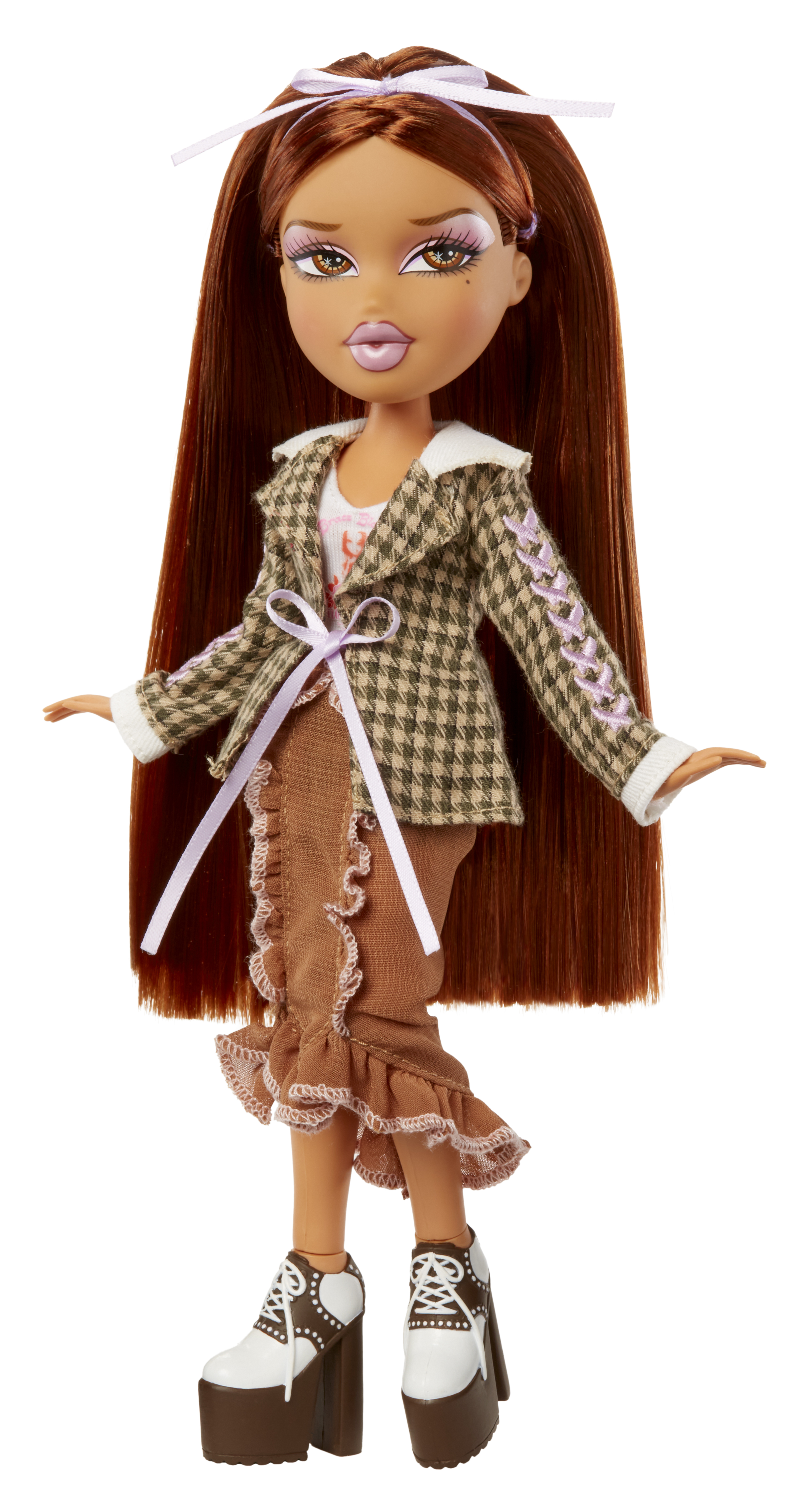 Кукла модельная Bratz Ясмин Stylin' с футболкой 544876-EUC - фото 8