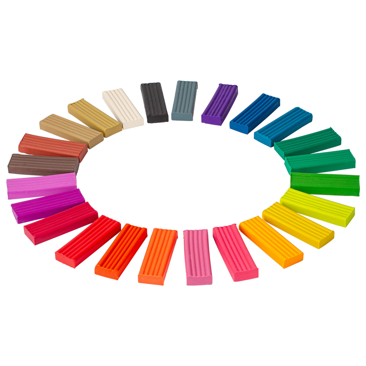 Пластилин Brauberg восковой - фото 4