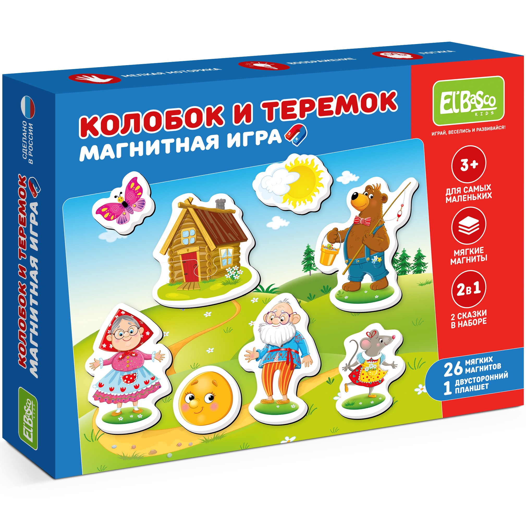 Настольная игра El BascoKids Теремок и колобок - фото 1