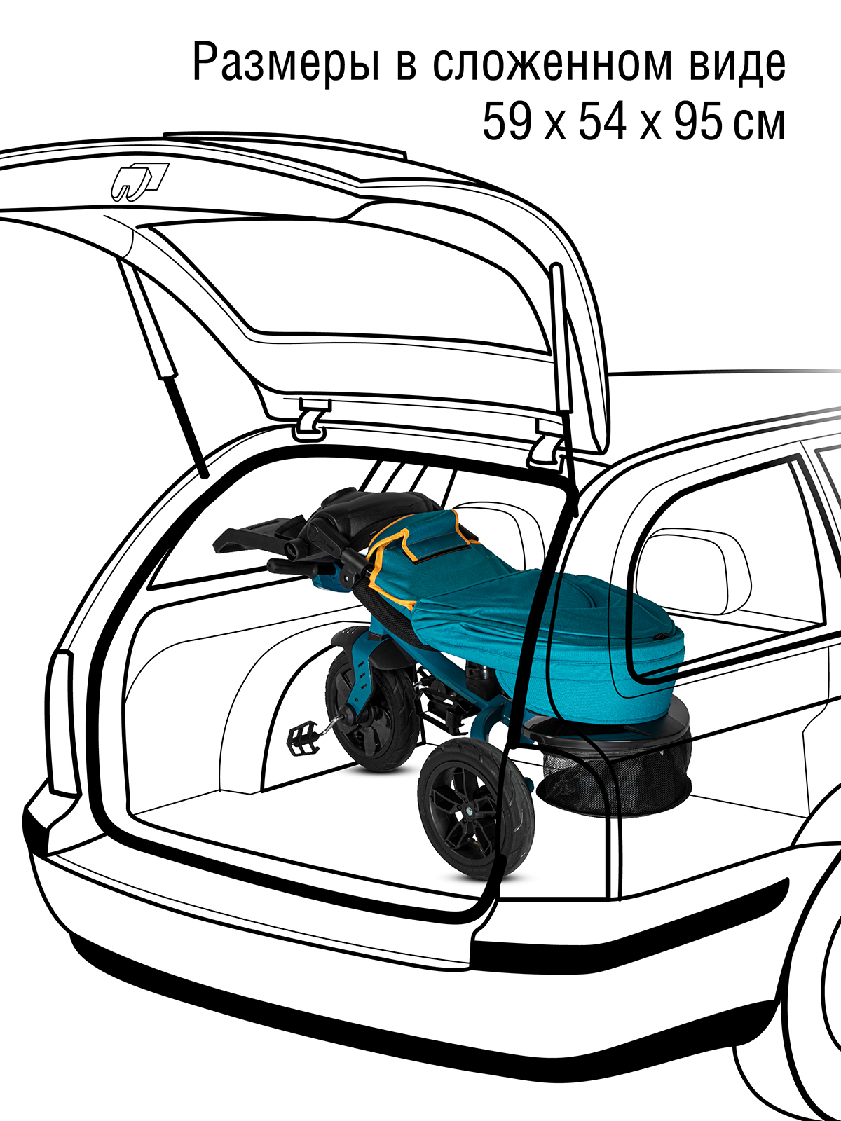 Трехколесный велосипед CITYRIDE - фото 3