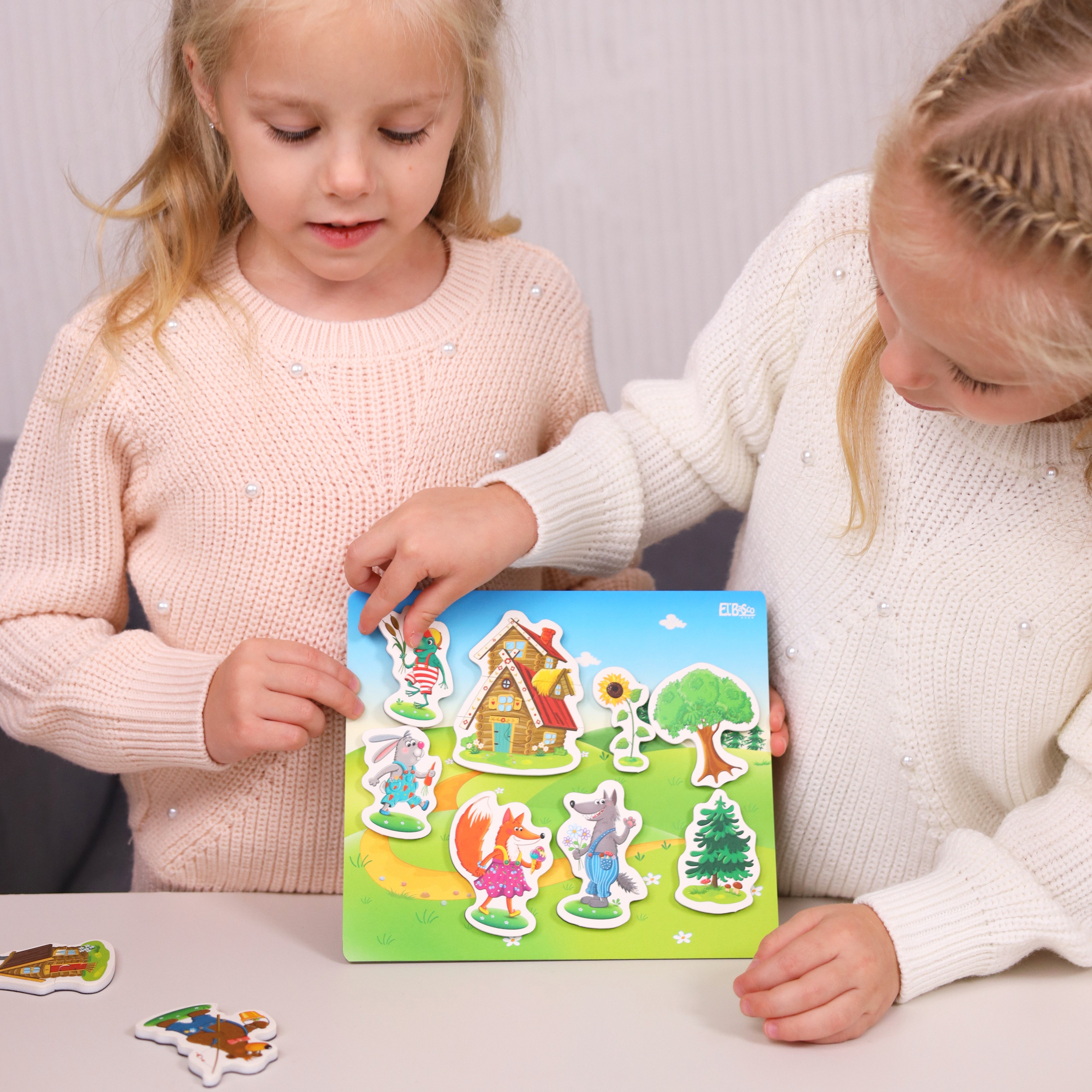 Настольная игра El BascoKids Теремок и колобок - фото 7