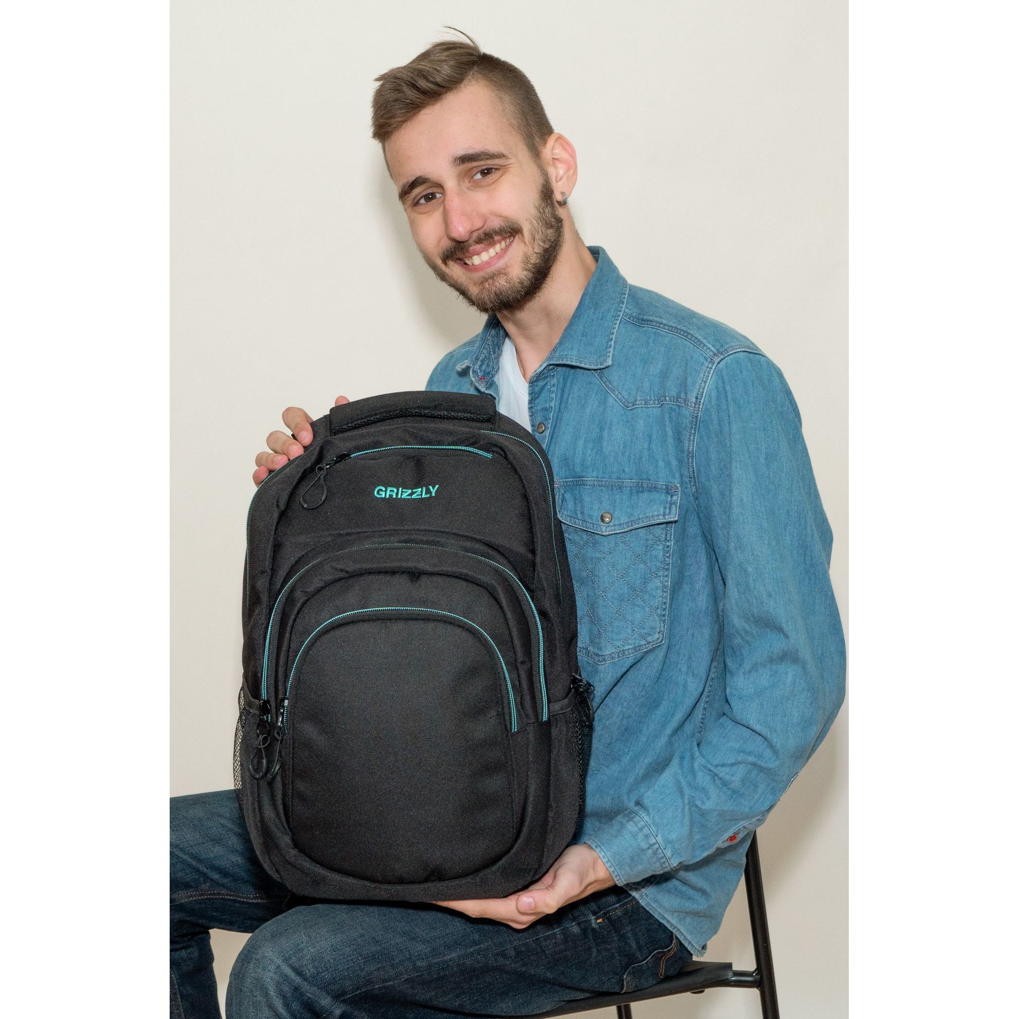 Рюкзак Grizzly мужской - фото 8