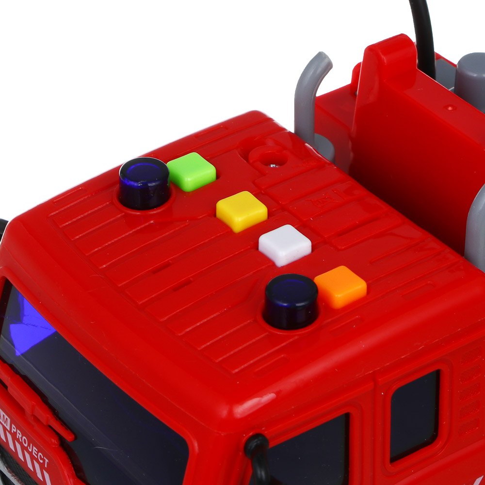Пожарная машина Игроленд свет, звук, стреляет водой 292-452 - фото 8