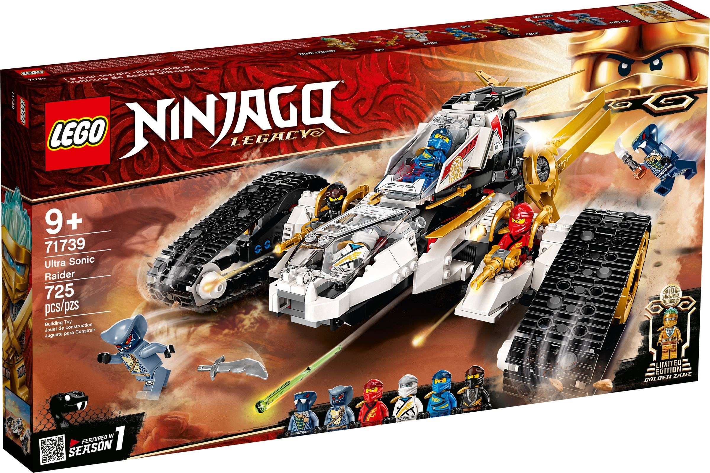 Изображение товара Конструктор LEGO NINJAGO 71739 725 дет. Изображение товара Конструктор LEGO NINJAGO 71739 725 дет.