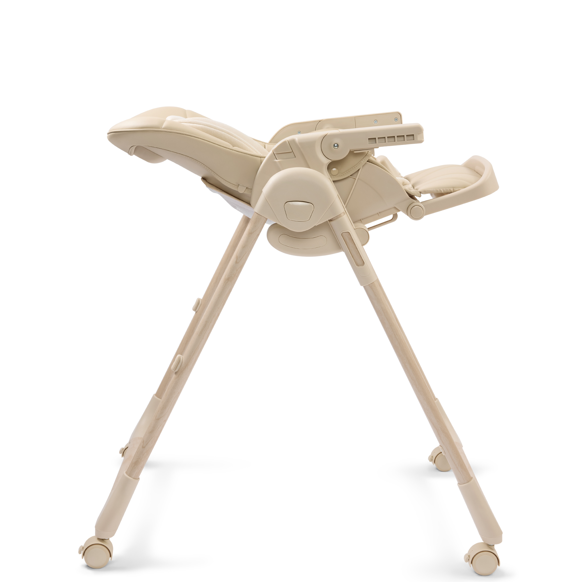 Стульчик для кормления Happy Baby WILLIAM LUX бежевый - фото 3