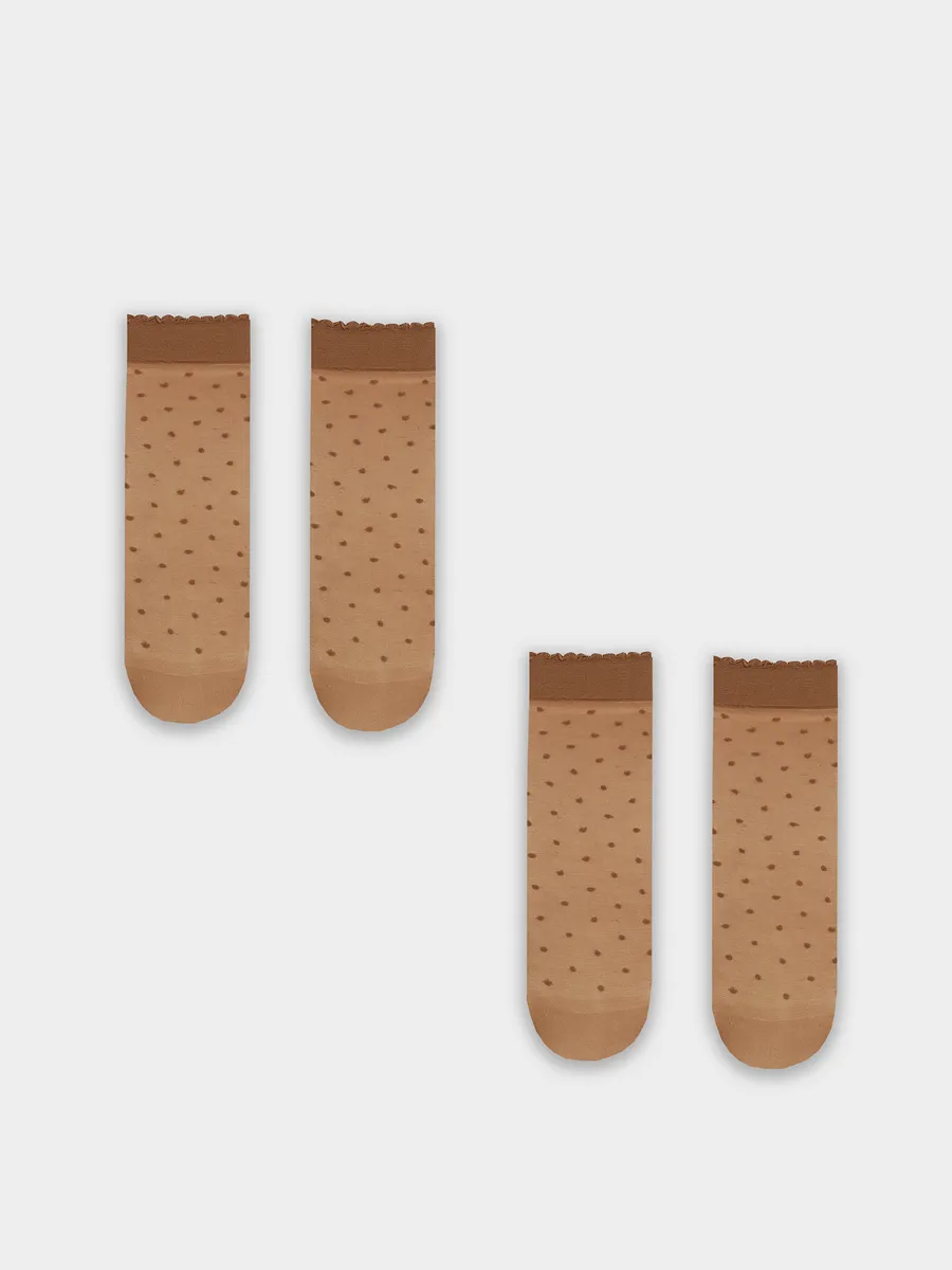 Носки 2 пары Mark Formelle (Марк Формэль) 1047PA-3014/бронзовый-2/ - фото 12