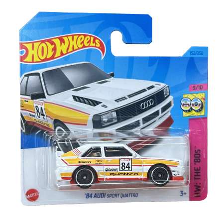 Автомобиль Hot Wheels Audi AUDI SPORT QUATTRO белый
