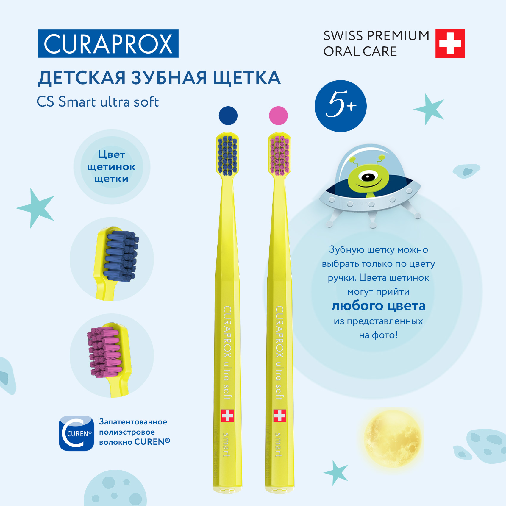 Зубная щетка классическая Curaprox - фото 2