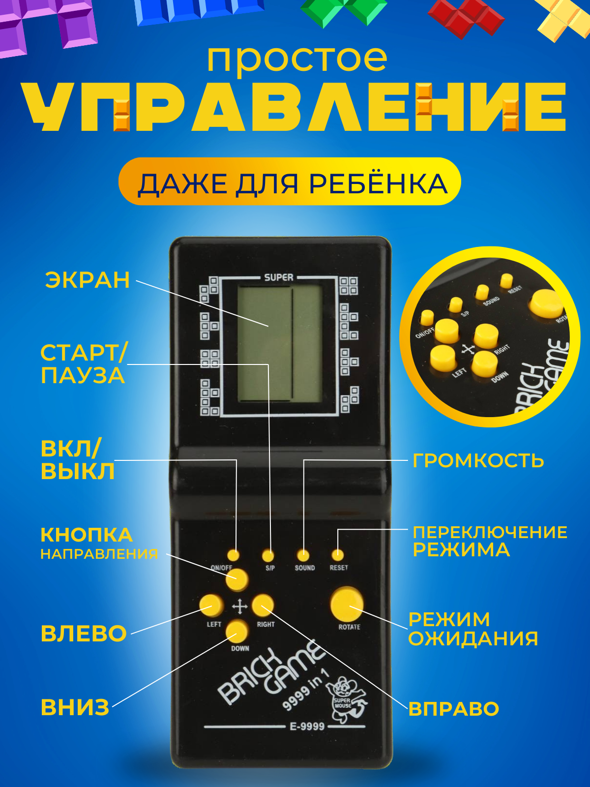 Электронная игра . Тетрис - фото 3