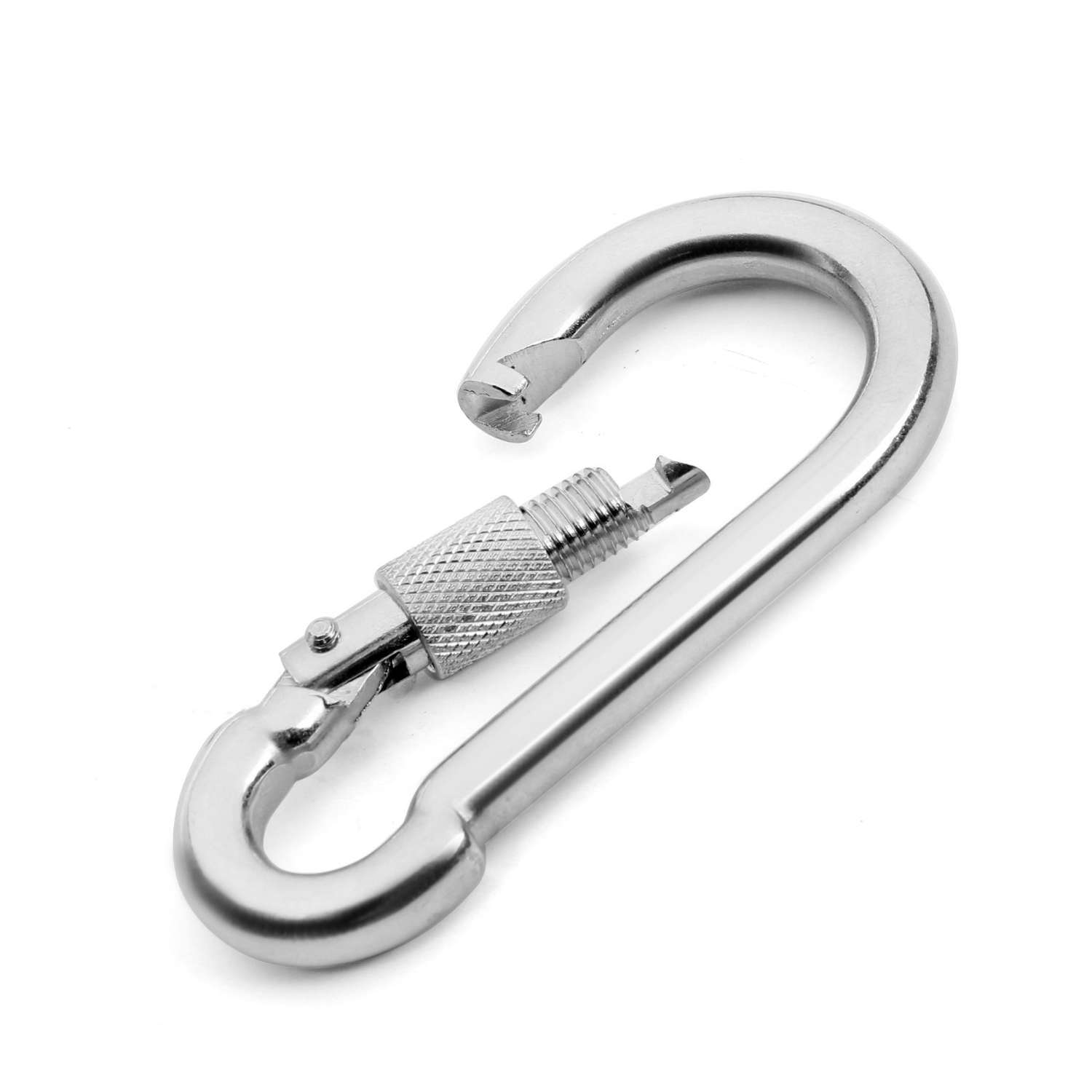 Карабин монтажный Тундра krep с фиксатором 10*100мм - фото 6