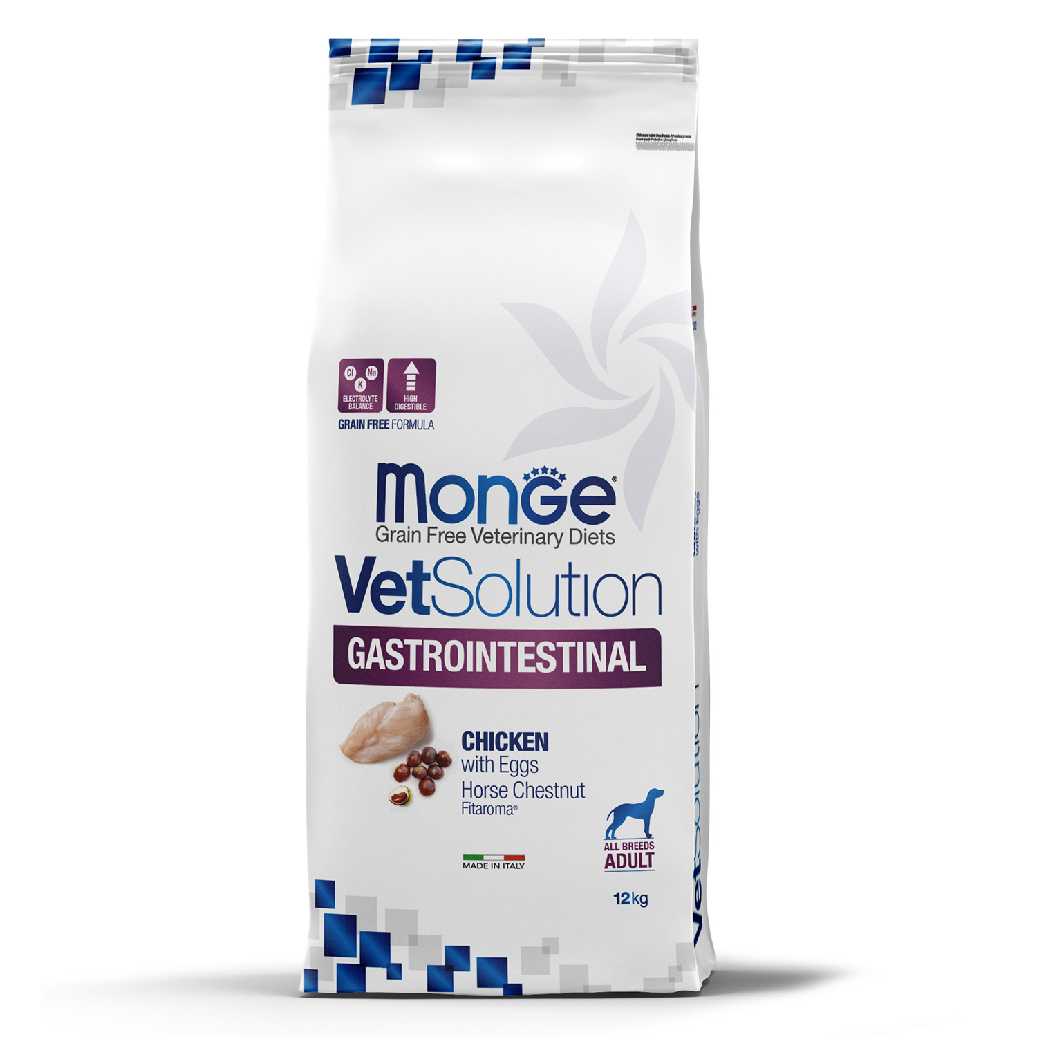 Корм для собак диетический MONGE VetSolution Dog Gastrointestinal Гастроинт при заболеваниях ЖКТ 12кг - фото 5