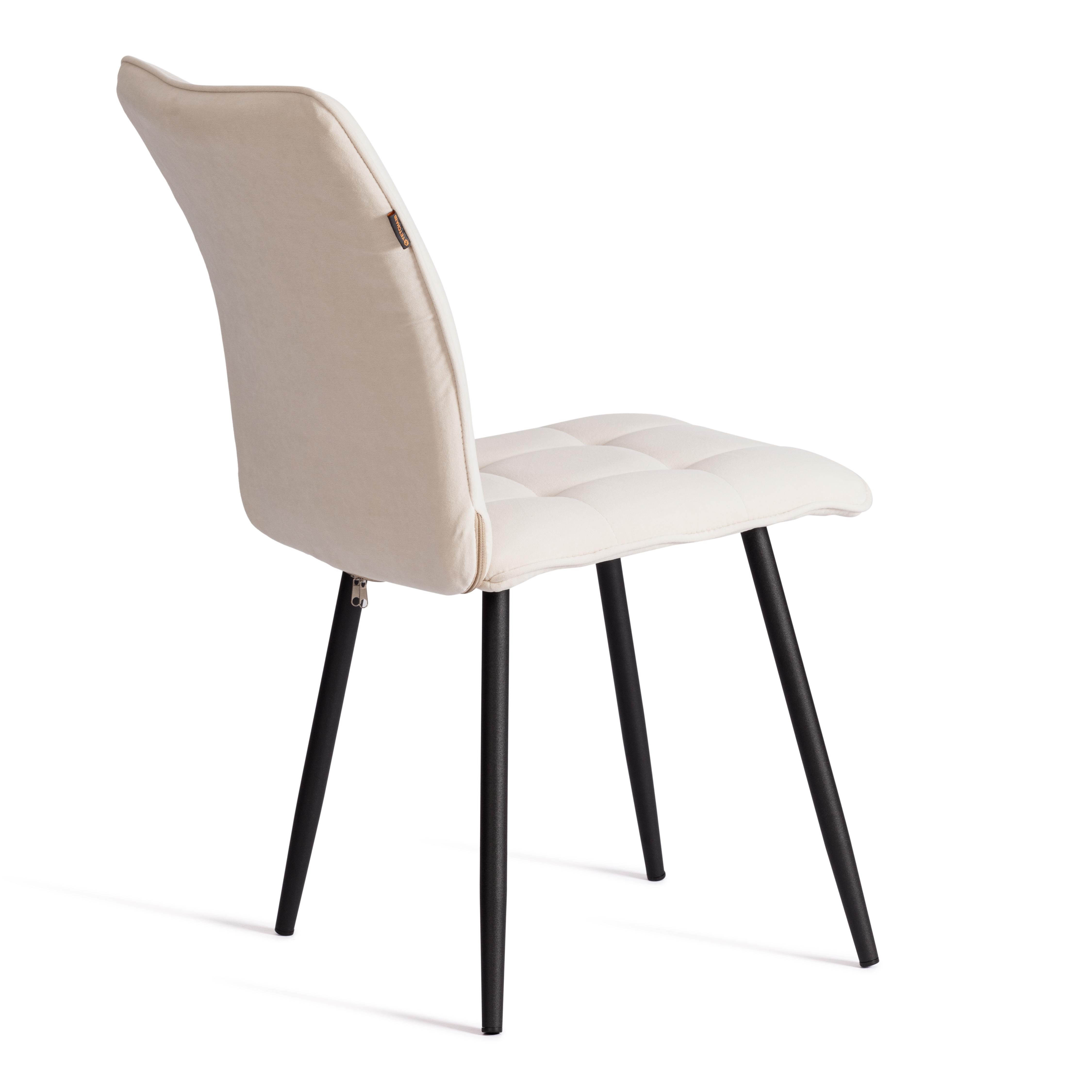 Стул TETCHAIR Bari LT велюр молочный - фото 14