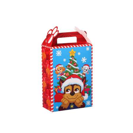 Коробка складная, новогодняя Paw Patrol \"С Новым годом\", 20 х 33 х 10 см