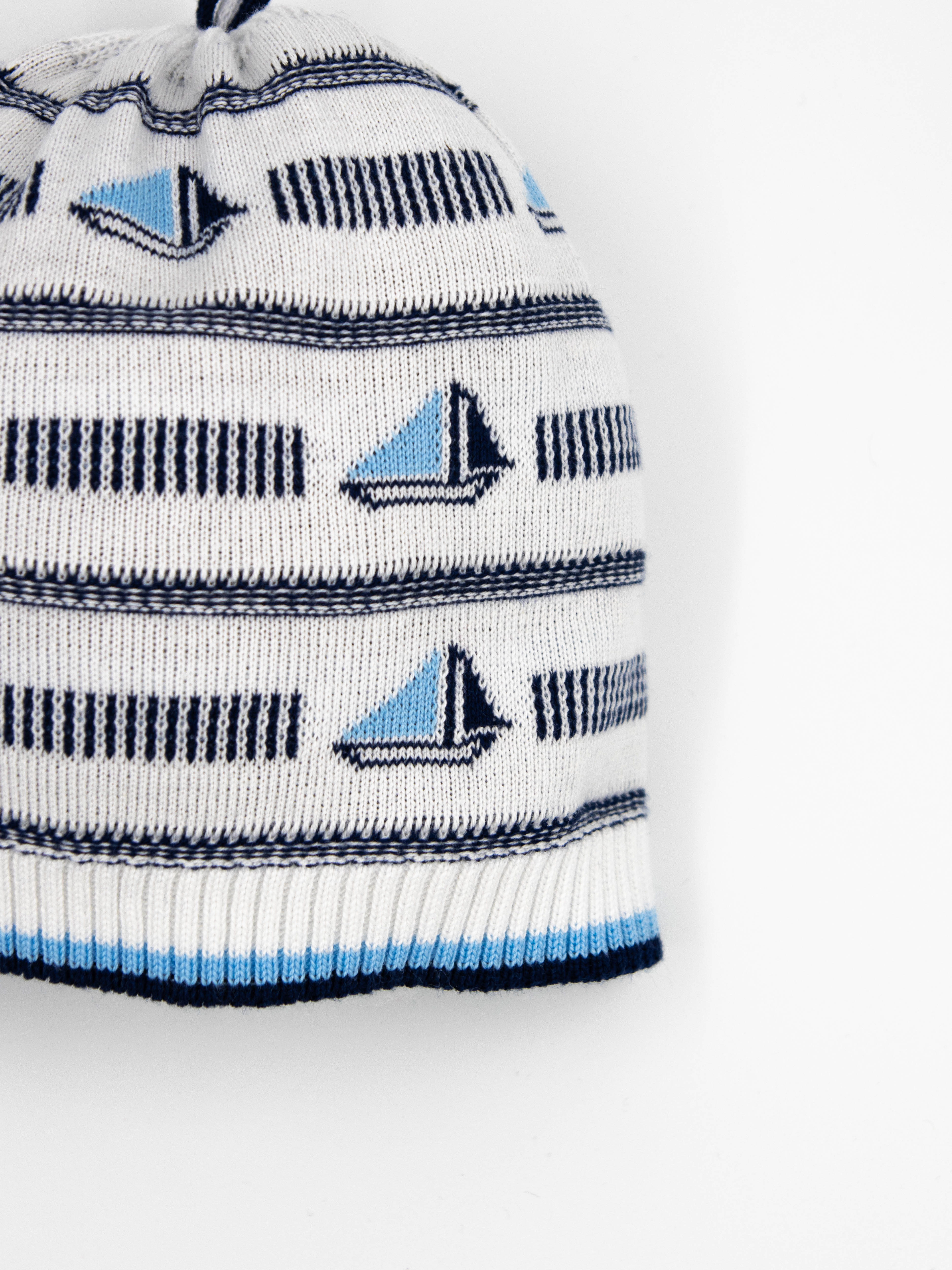 Шапка Чудо-Кроха Cl-22_белый - фото 3