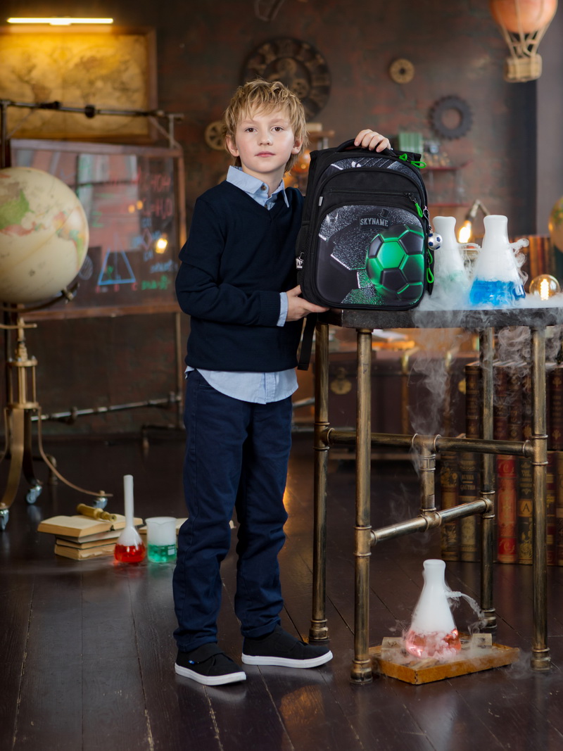 Рюкзак SkyName 17л анатомическая спинка+мячик - фото 6