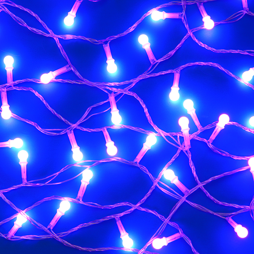 Светодиодная гирлянда Сноубум Вьюн 10 метров 100LED 8 режимов - фото 1