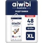 Подгузники AIWIBI Premium XL 48 шт.