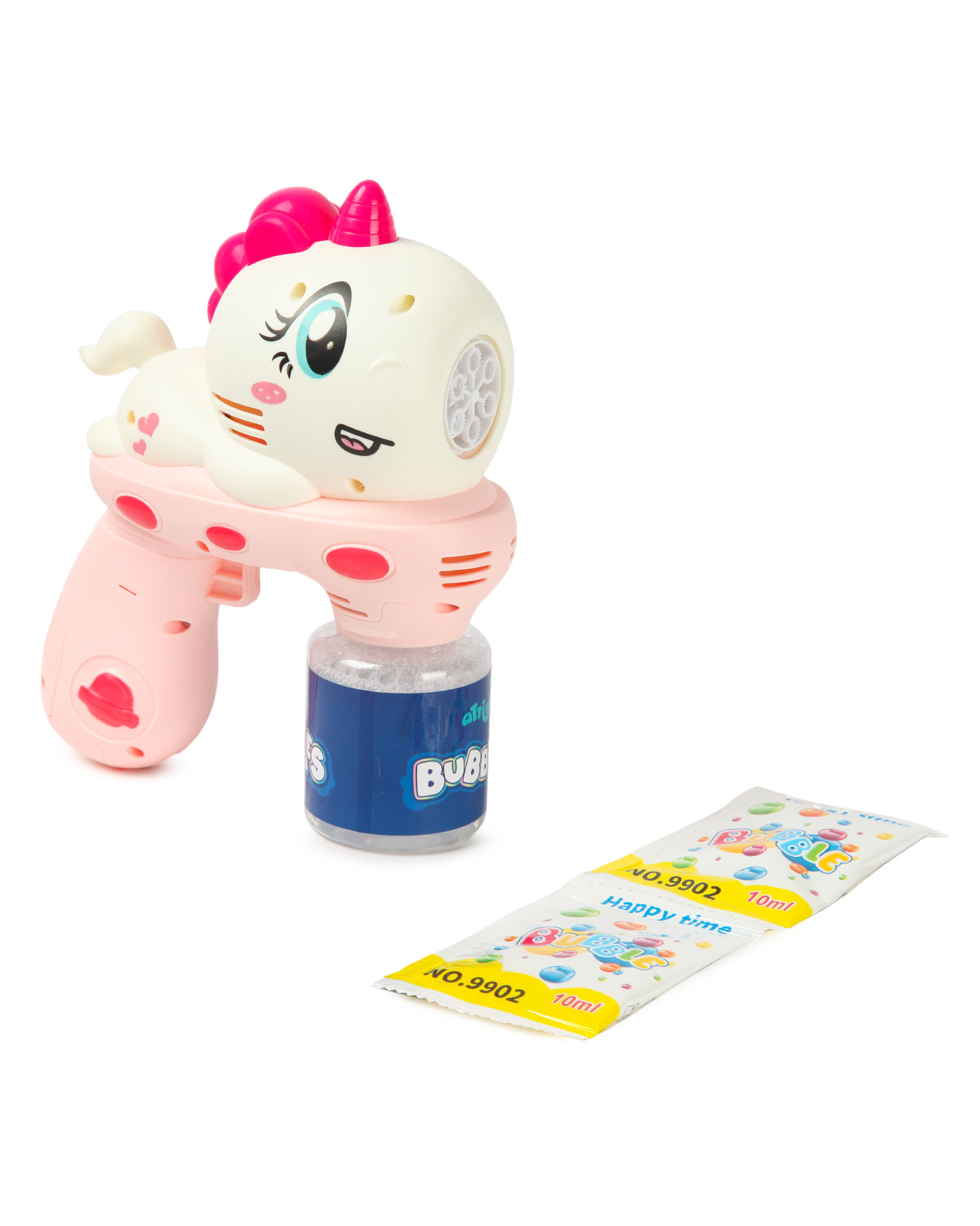 Пистолет для выдувания пузырей Attivio Единорог на облачке в ассортименте - фото 2