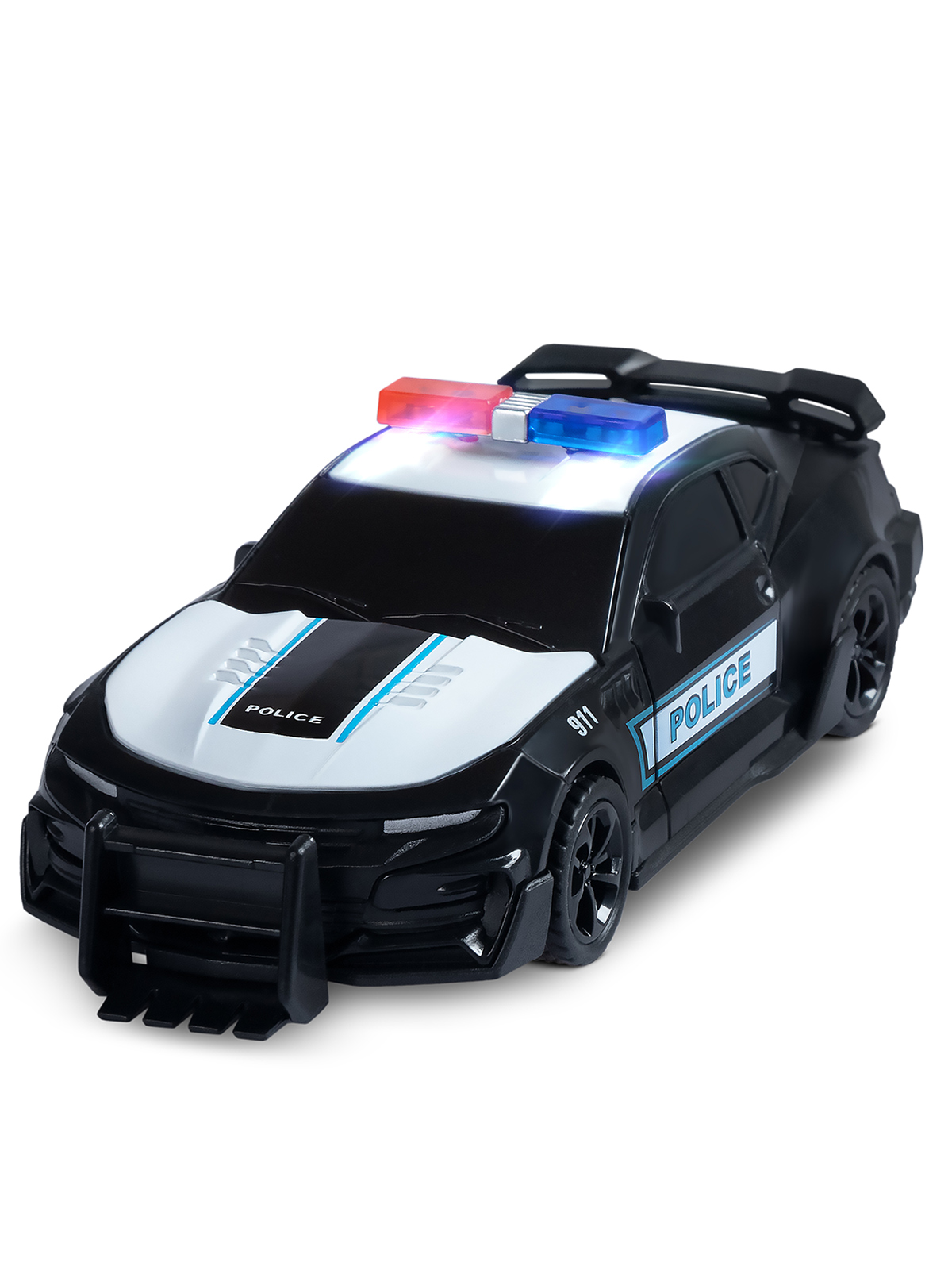 Фигурка AUTODRIVE Робот трансформер Черный - фото 12