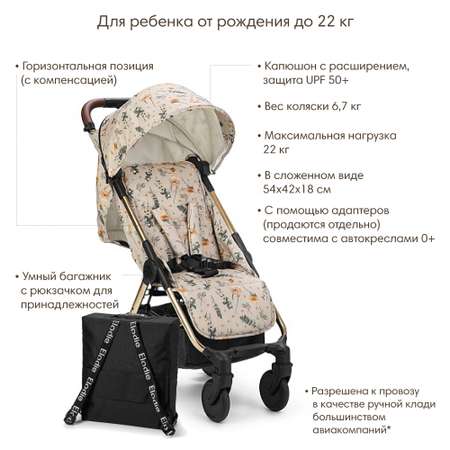 Коляска прогулочная Elodie Mondo Meadow Blossom