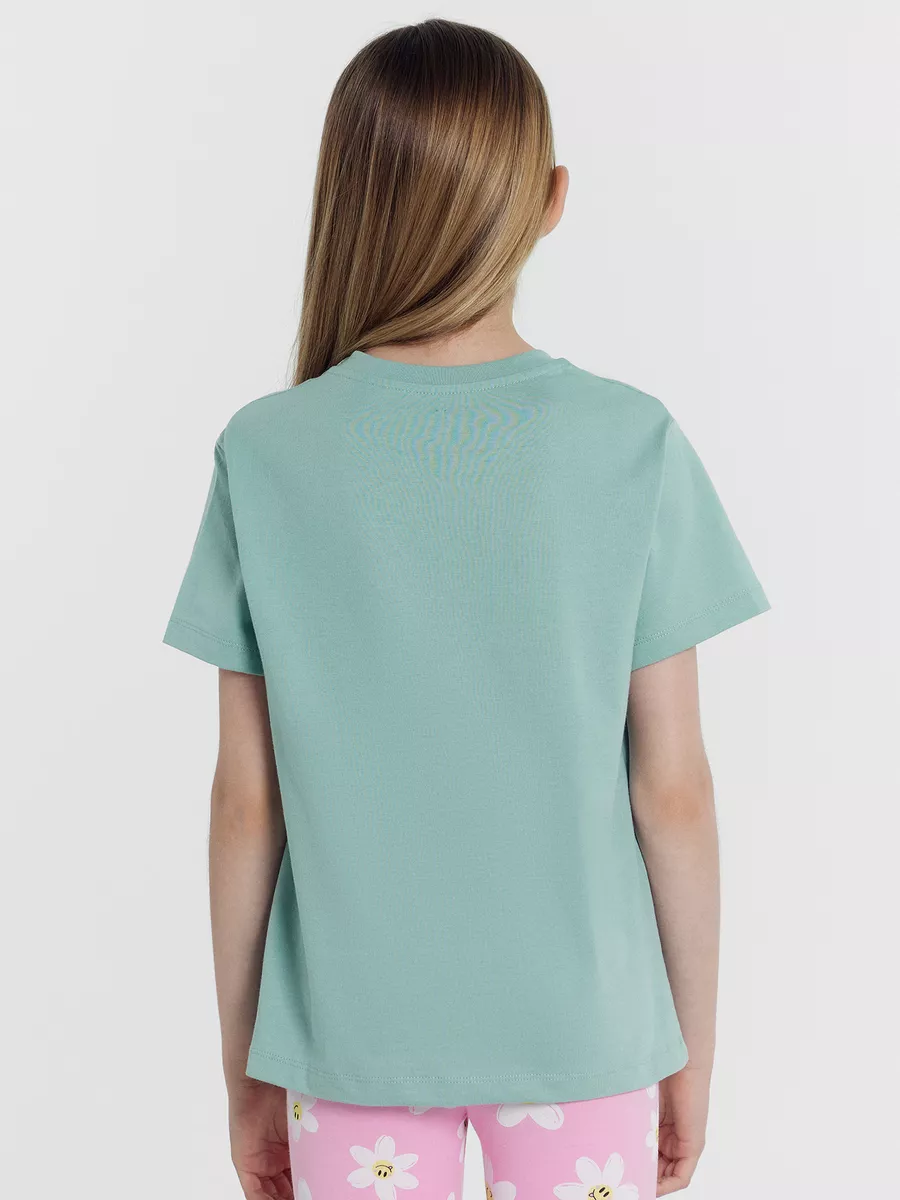 Футболка 2 шт Mark Formelle (Марк Формэль) 117835-2/шалфей +ромашки на св.розовом - фото 8