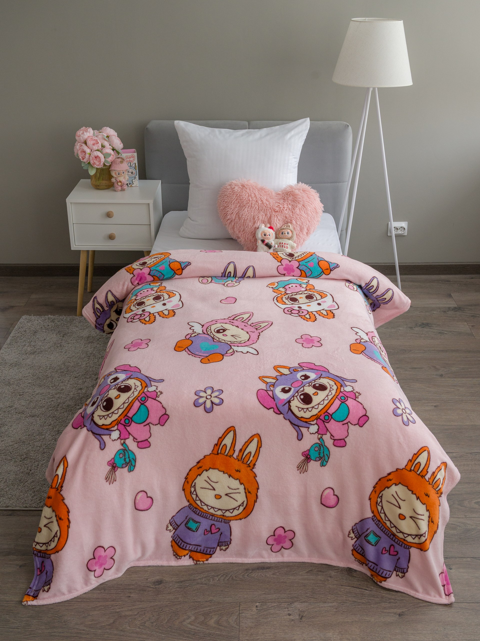 Плед Павлинка Аэро Софт Лабубу 100 x 150 см - фото 2