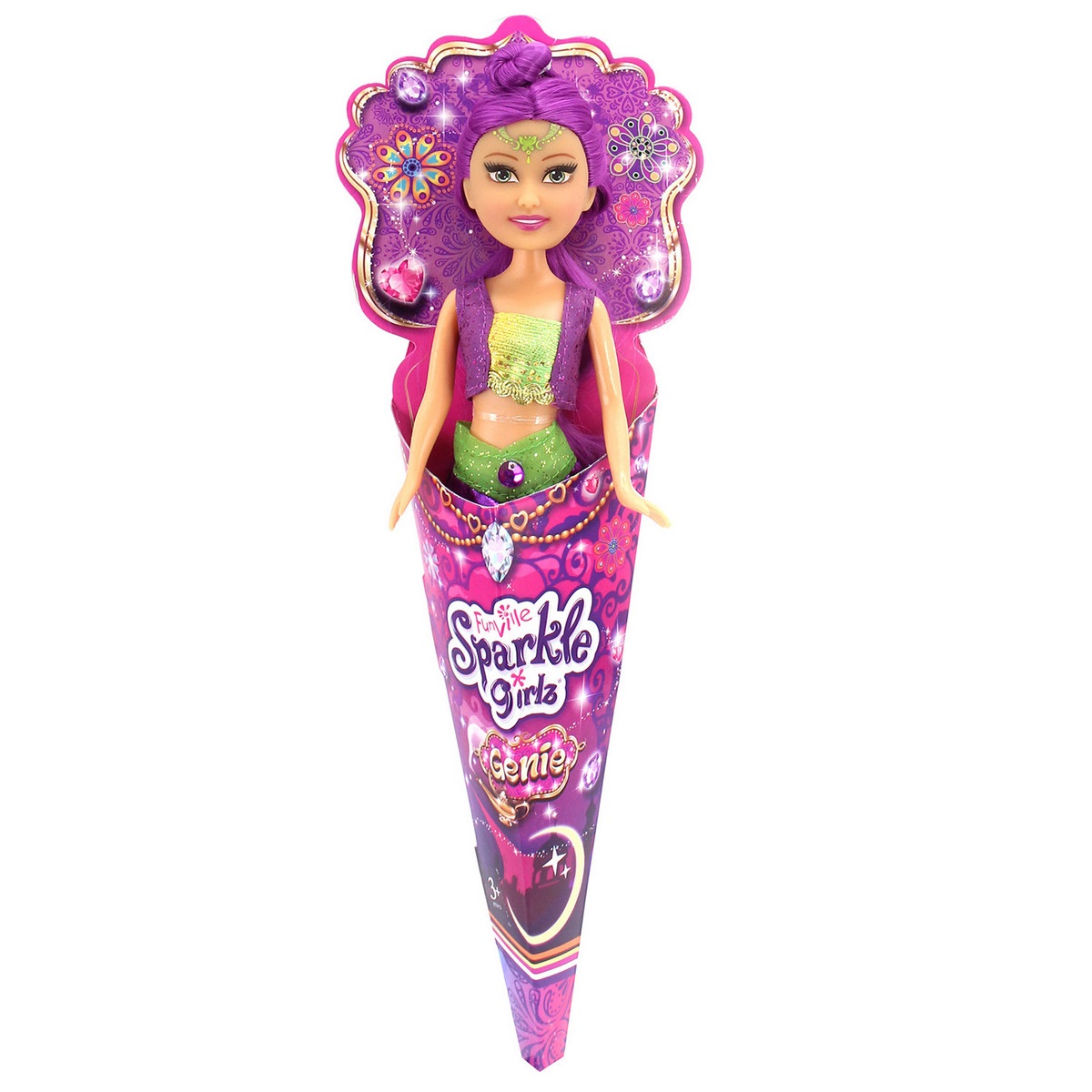 Кукла классическая Zuru Sparkle Girlz SG24682//фиолетовый - фото 1