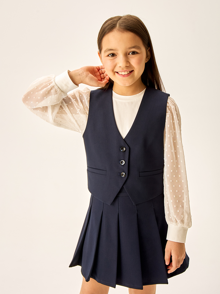 Жилет NIKASTYLE 9ш72626 синий - фото 5