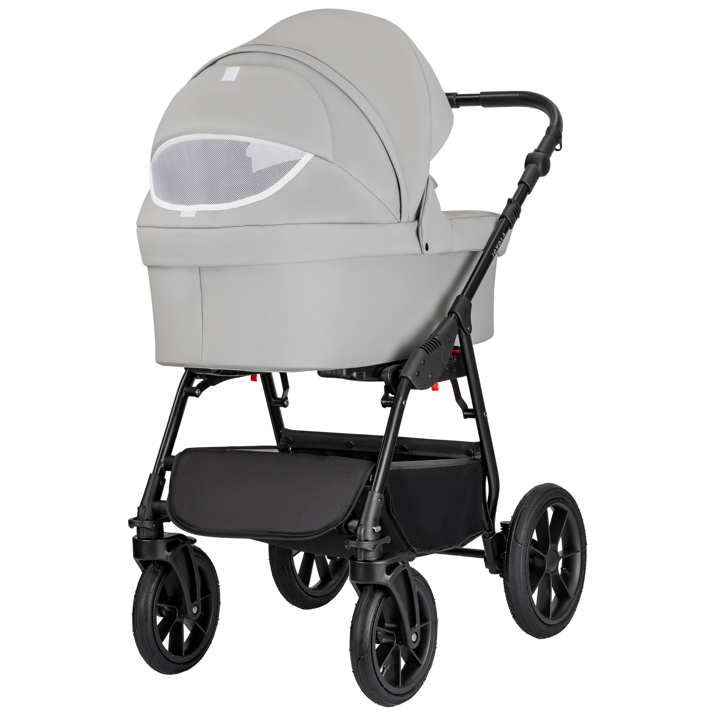 Коляска 2в1 JOVOLA Tessa Eco серый - фото 14