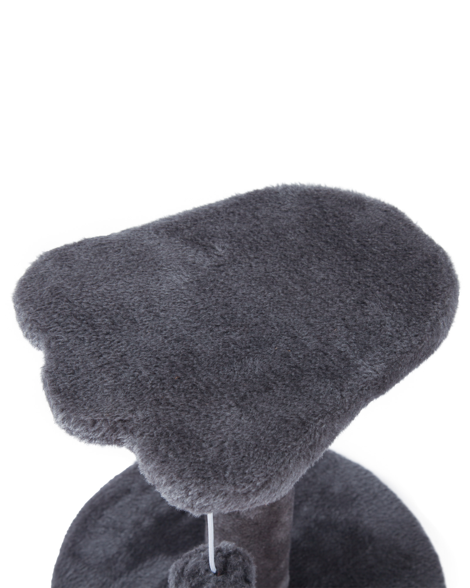 Когтеточка для кошек Barbaks Столбик-сидушка Лапка с игрушкой 30*30*30см - фото 2