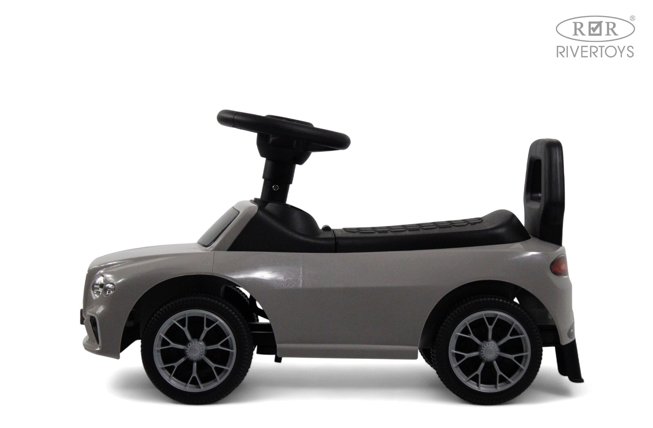 Каталка RIVERTOYS Z004ZZ-T-GREY серый - фото 7
