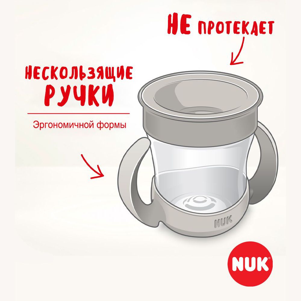 Поильник Nuk Well-Being 160 мл - фото 3