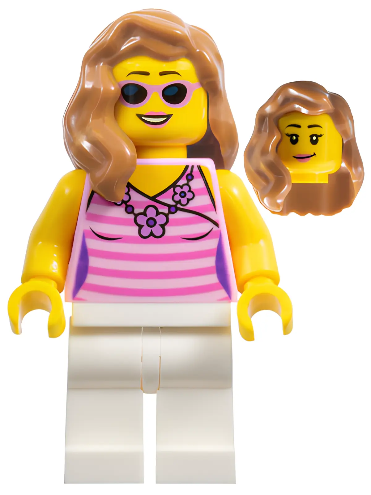 Изображение товара Фигурка LEGO Dark Pink Striped