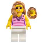 Фигурка LEGO Dark Pink Striped