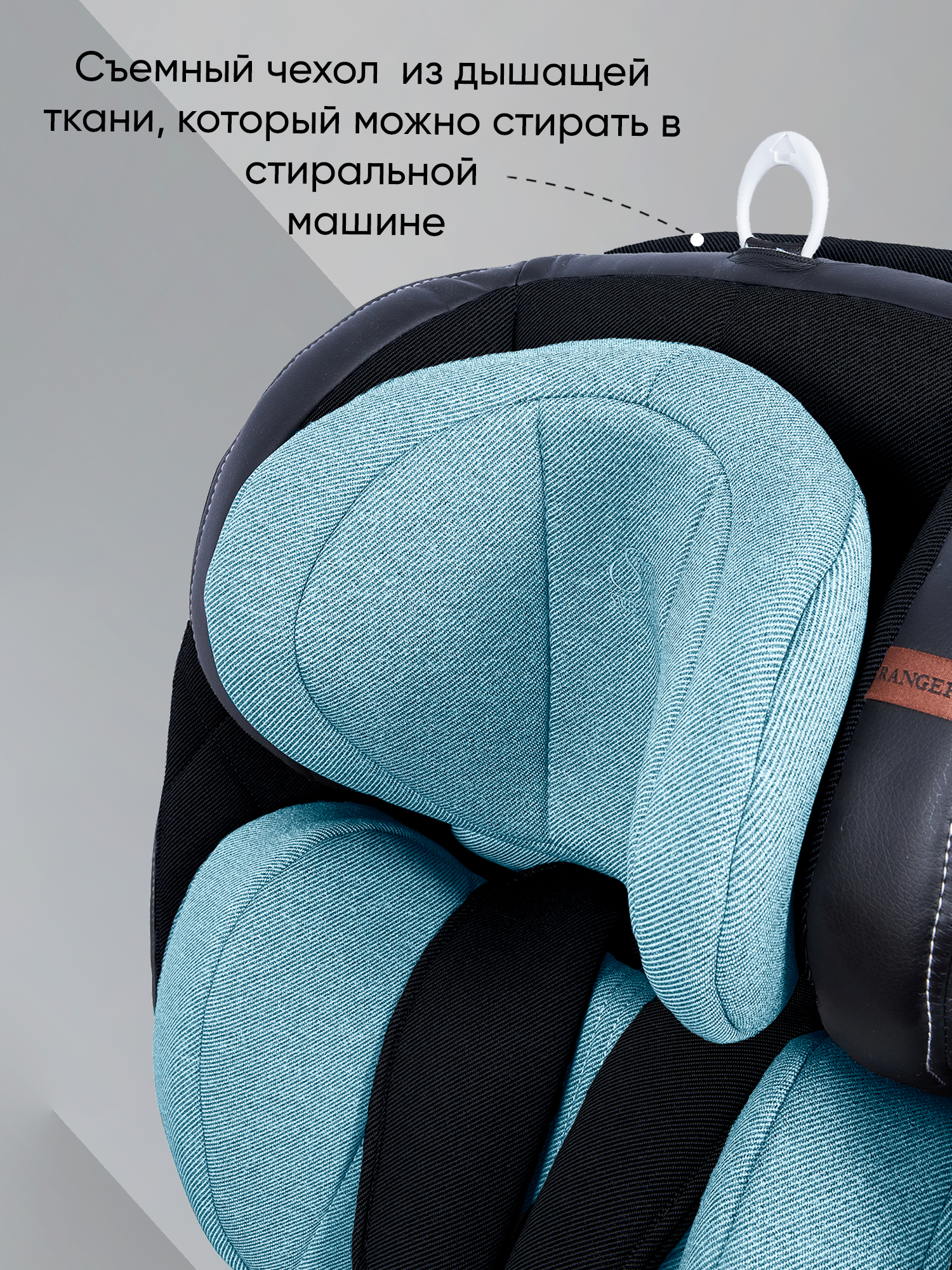 Автокресло Sweet Baby Ranger Isofix 0+/1/2/3 (0-36 кг) синий - фото 8