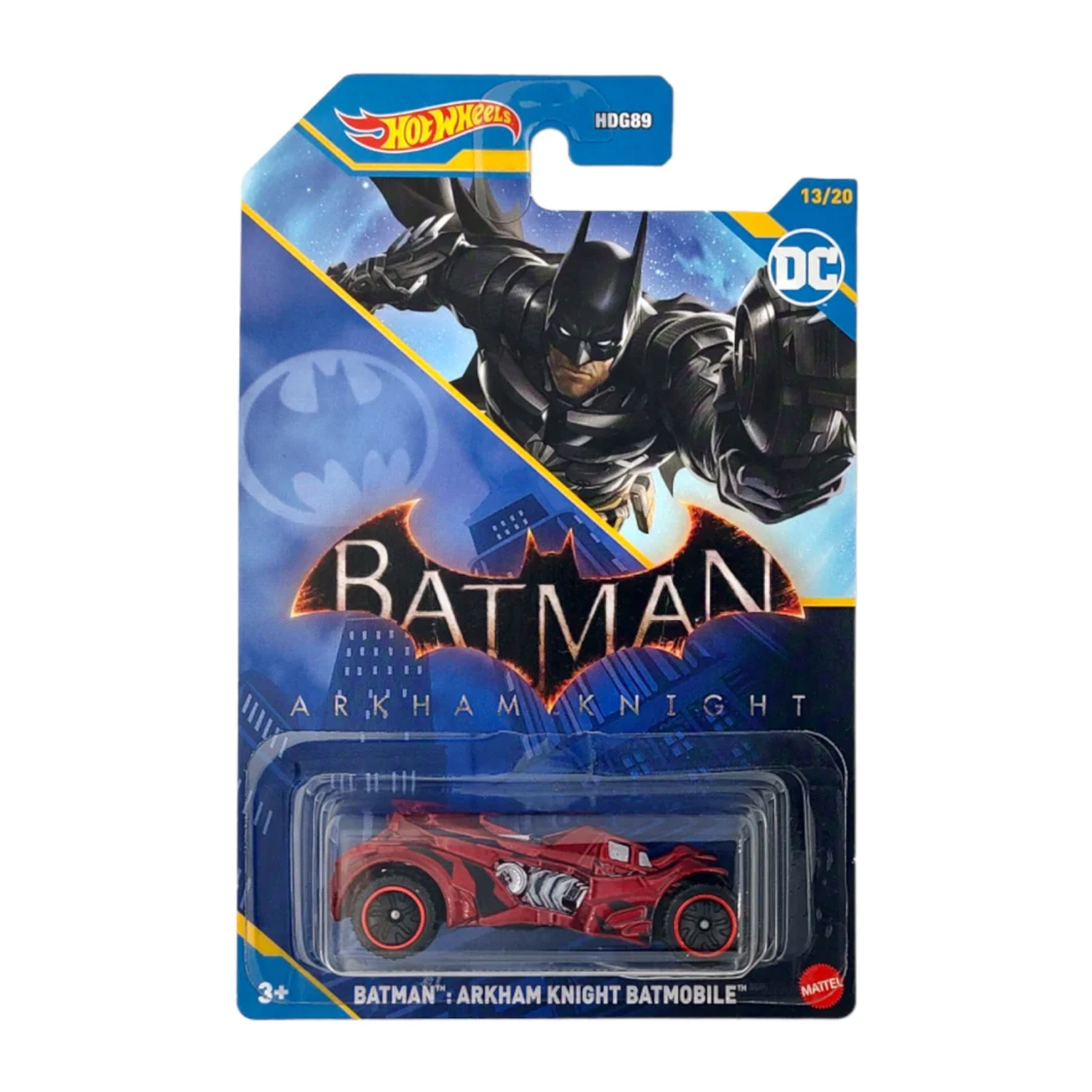 Автомобиль Hot Wheels arkham knight batmobile 1:64 HDG89-HLK67 - фото 2