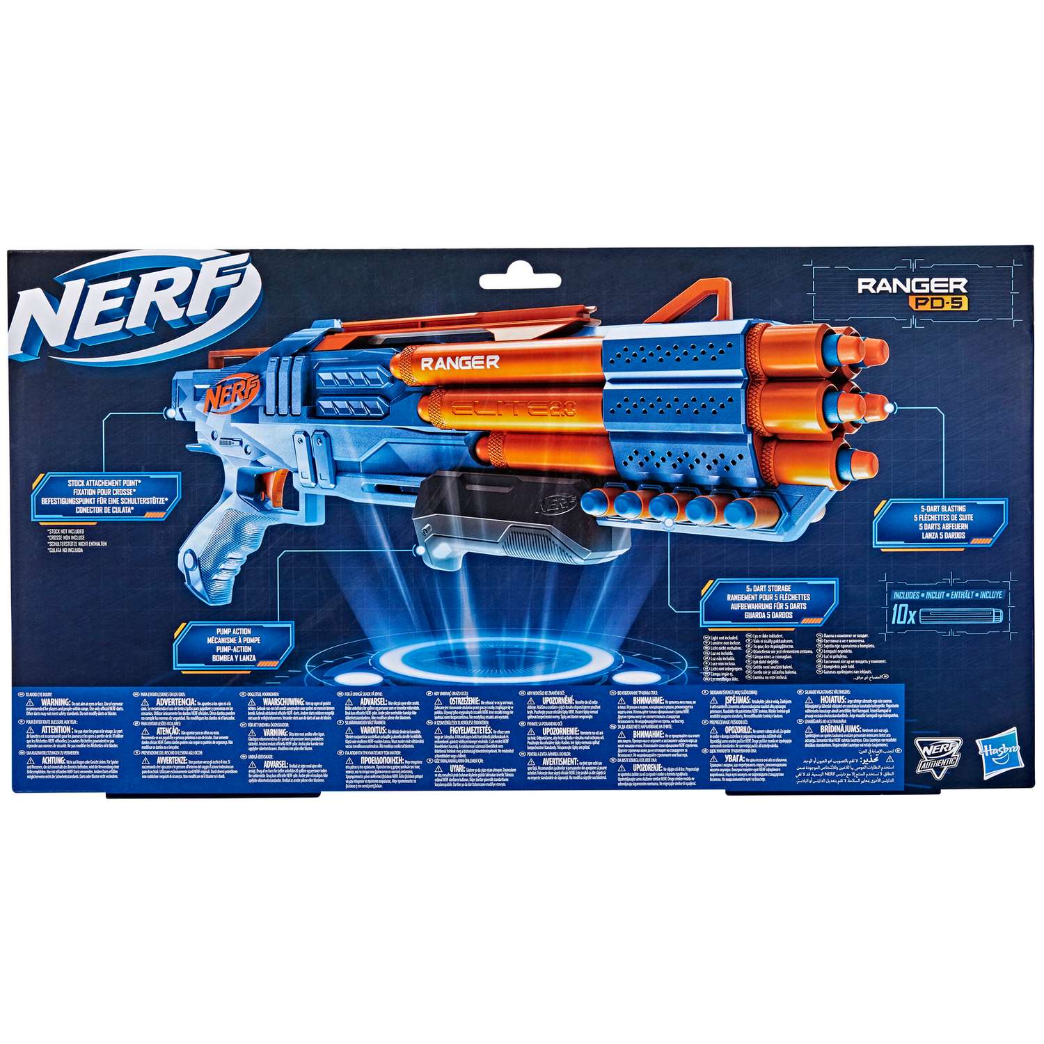 Бластер Nerf Elite Рэнджер - фото 4