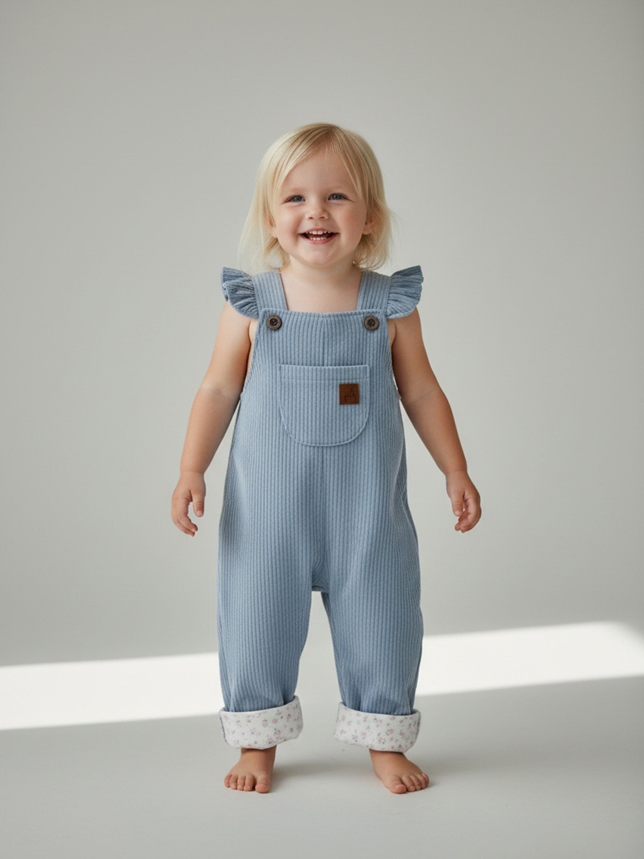 Полукомбинезон Bunnyphant Т241/джинс - фото 1