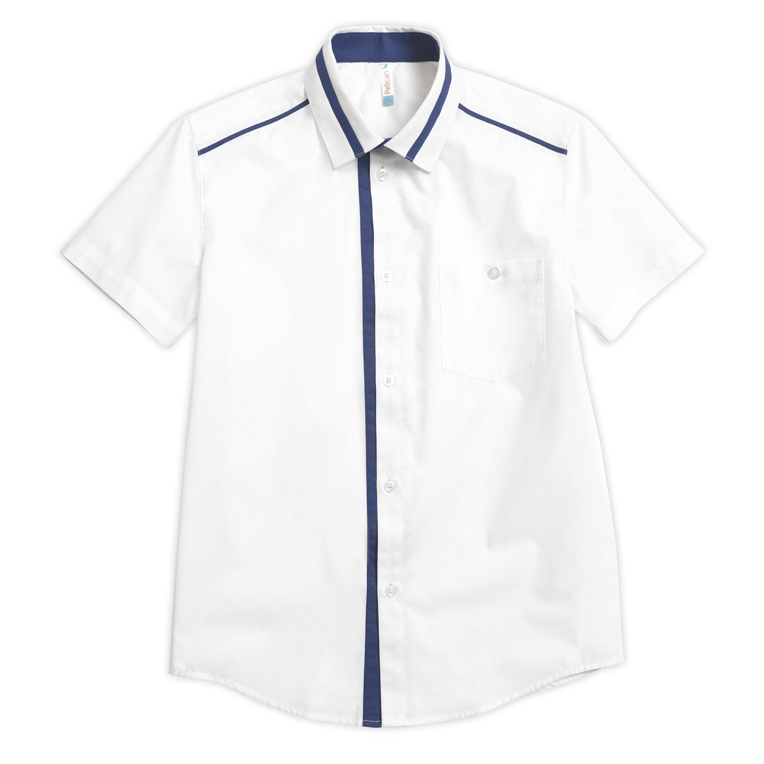 Рубашка Pelican BWCT8101/Белый(2) - фото 1