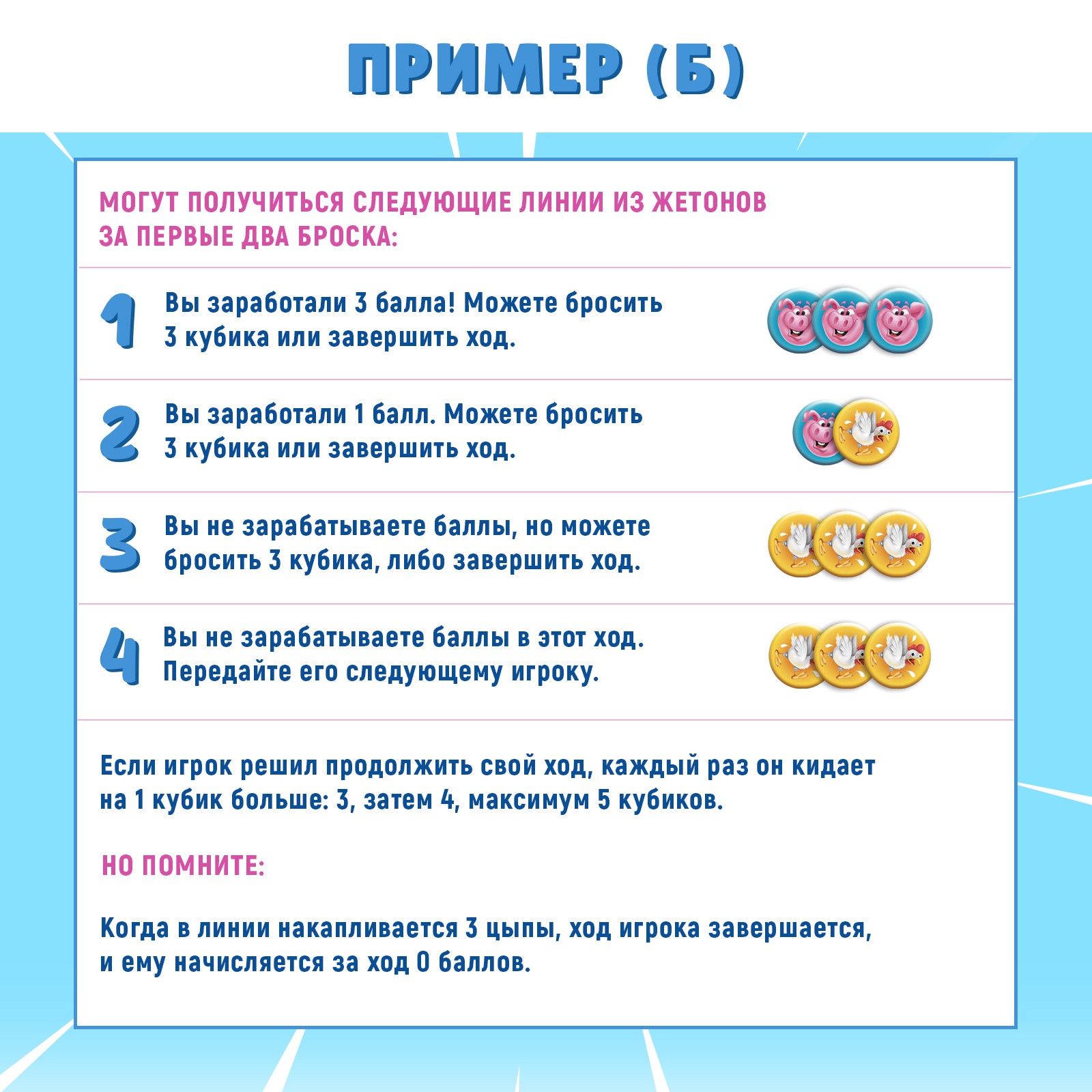 Настольная игра Лас Играс KIDS Свинки vs Цыпы - фото 5