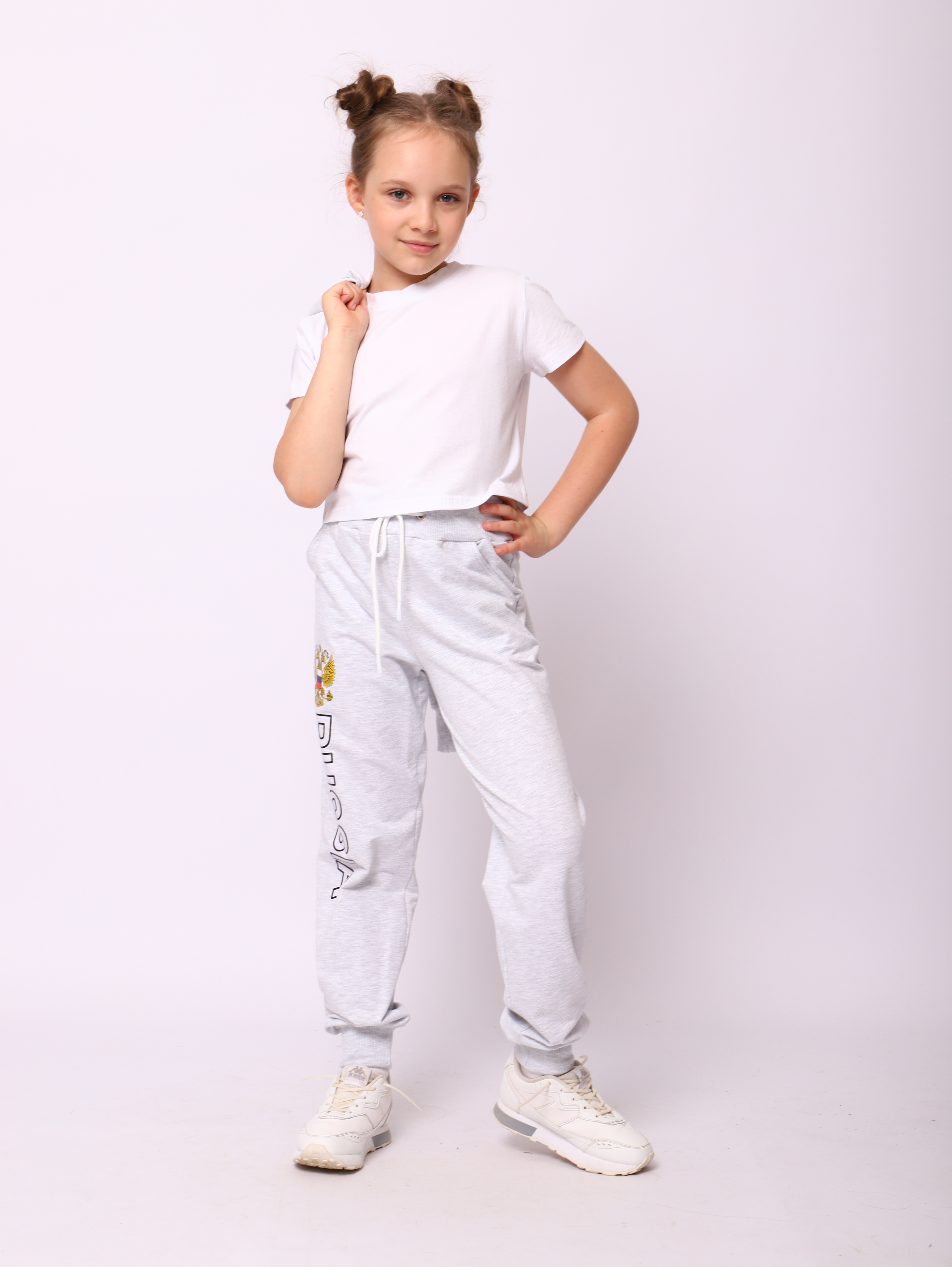 Костюм ЛАДОШКИ Костюм Марафон Серый Меланж - фото 18