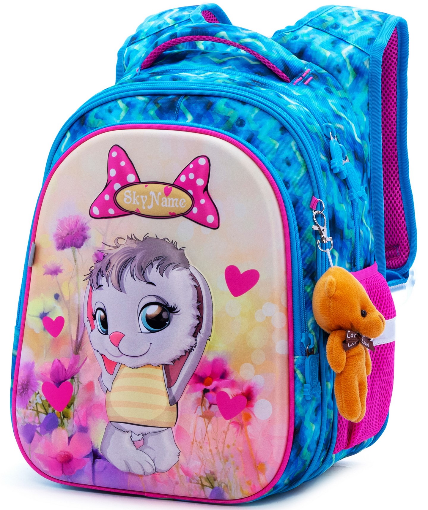 Рюкзак SkyName анатомическая спинка + брелок - фото 1