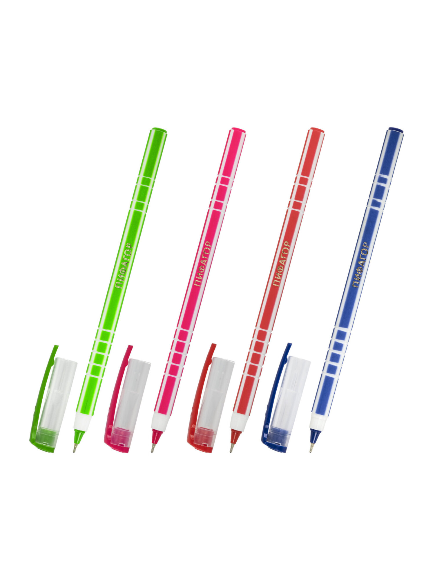 Ручка шариковая Пифагор 12 шт. - фото 6