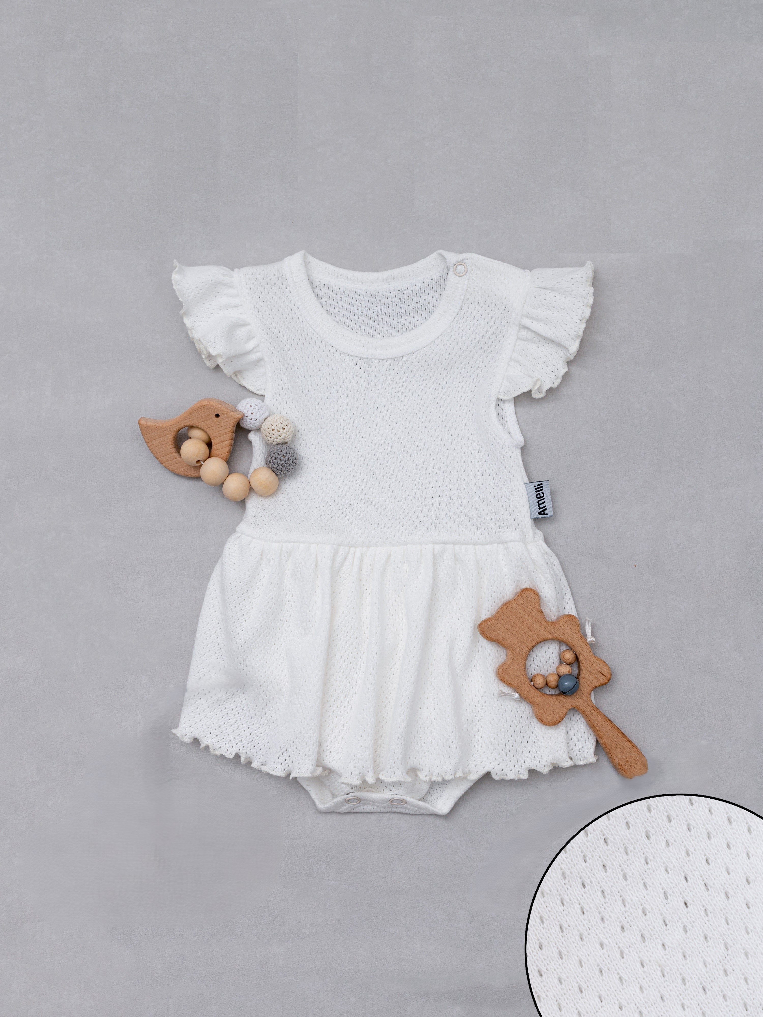 Боди-платье Amelli 290.050.0.0.044/1бел - фото 3