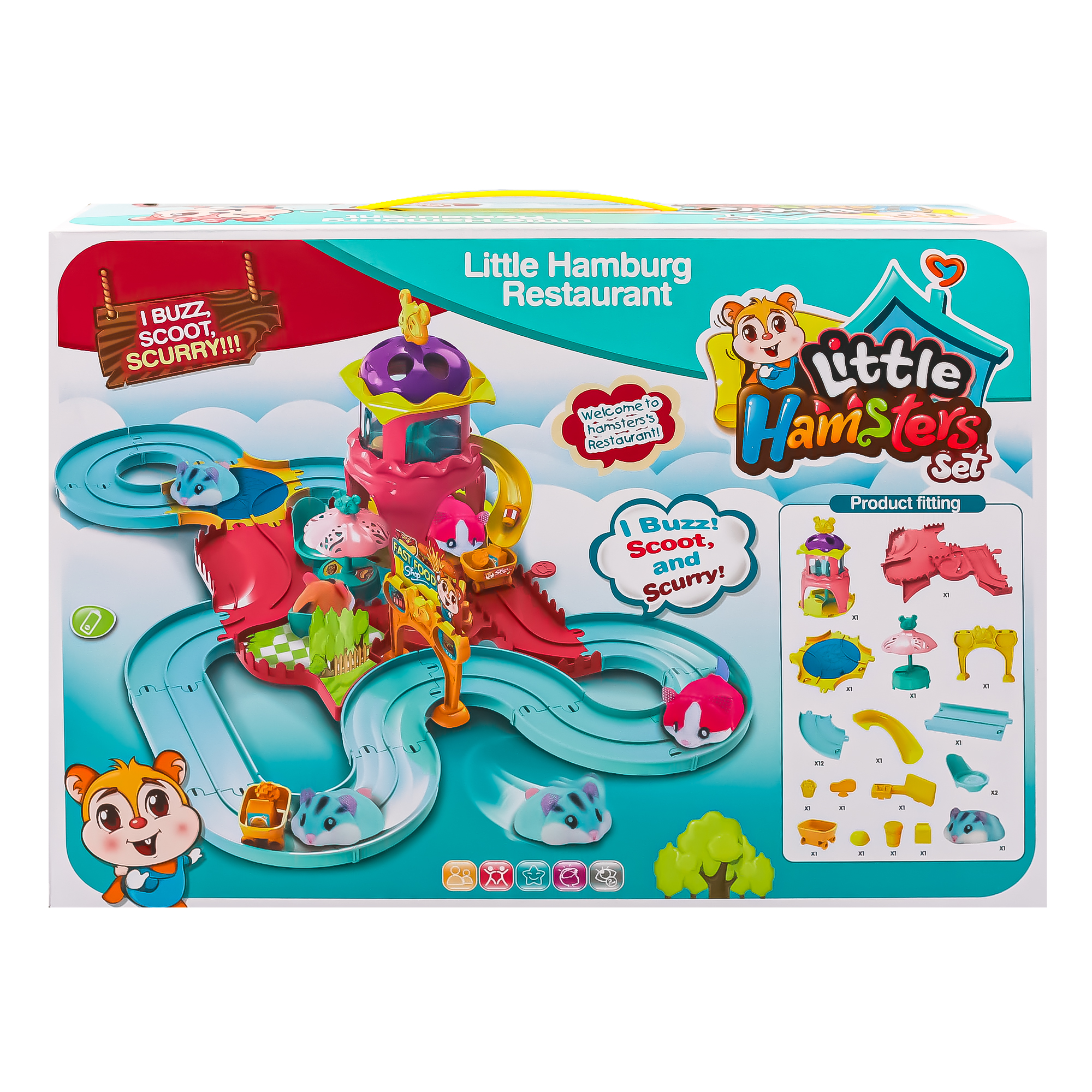 Трек SHARKTOYS Шустрый хомяк 10010022 - фото 8