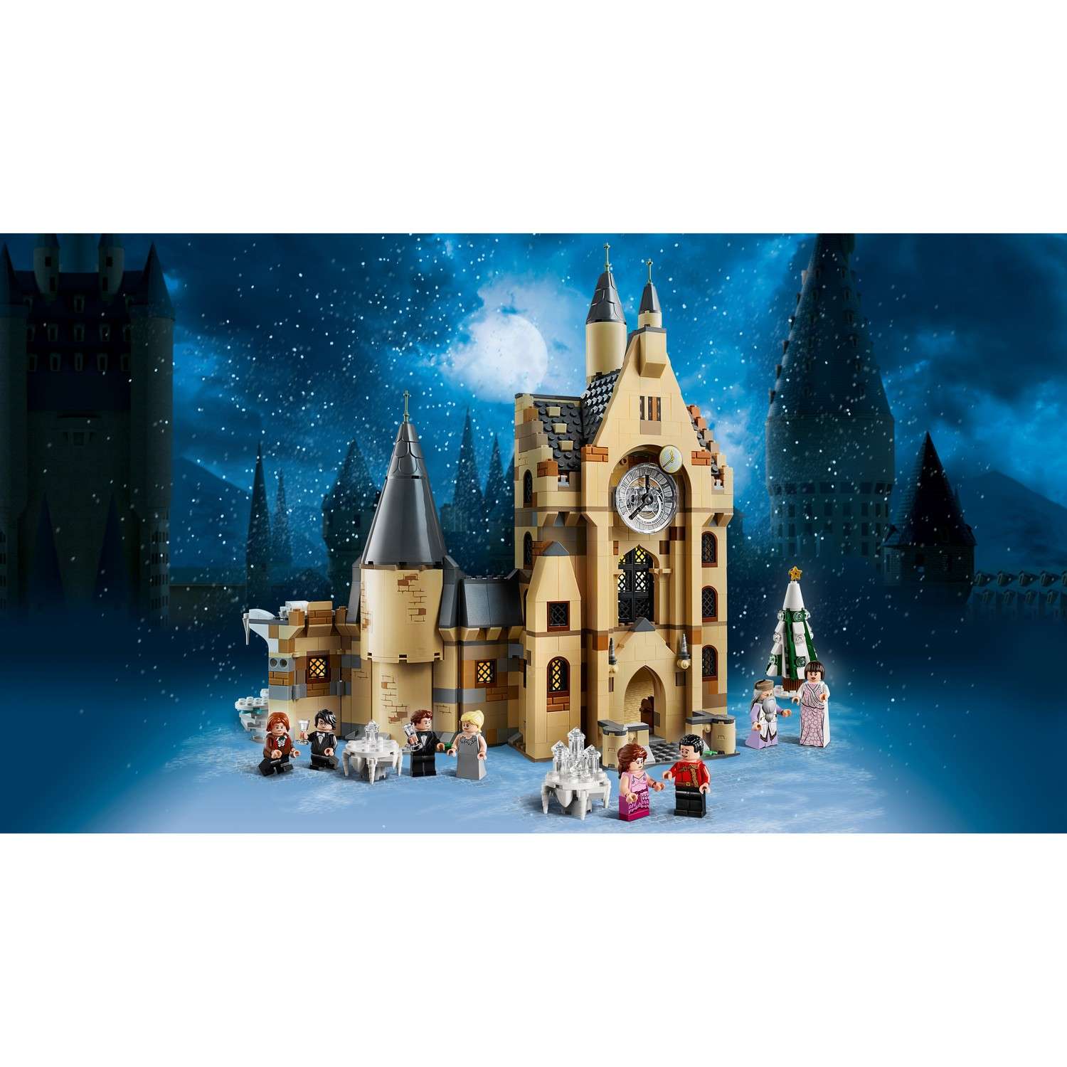 Конструктор LEGO Harry Potter Часовая башня Хогвартса блочный - фото 6