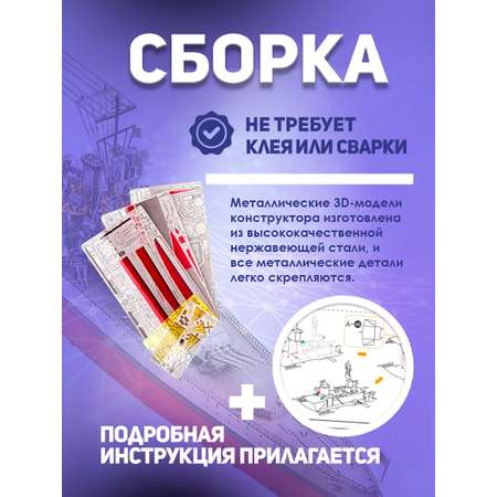 Конструктор piececool металлический